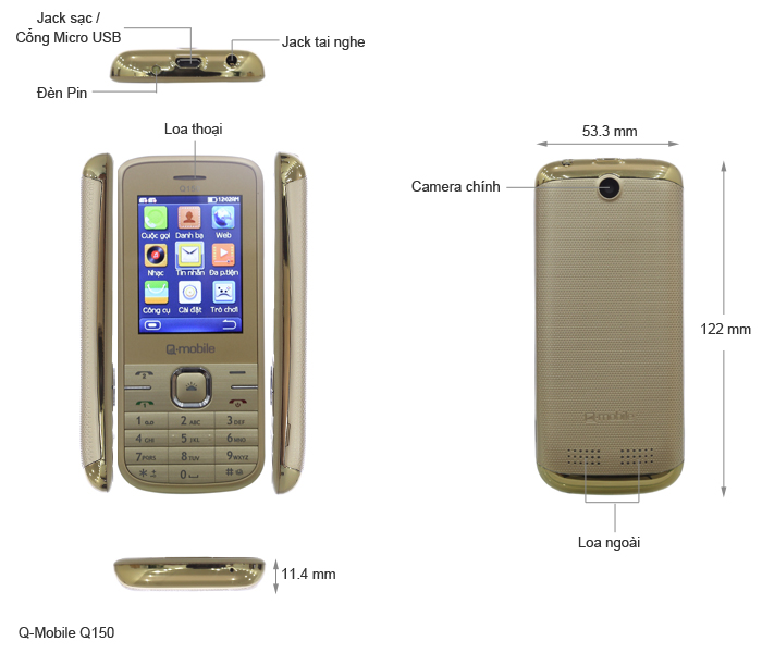 Q-Mobile Q150