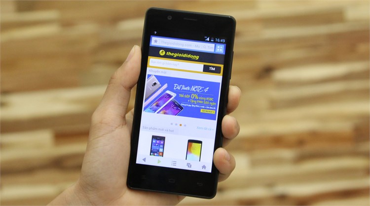 Điện thoại Gionee Pioneer P4