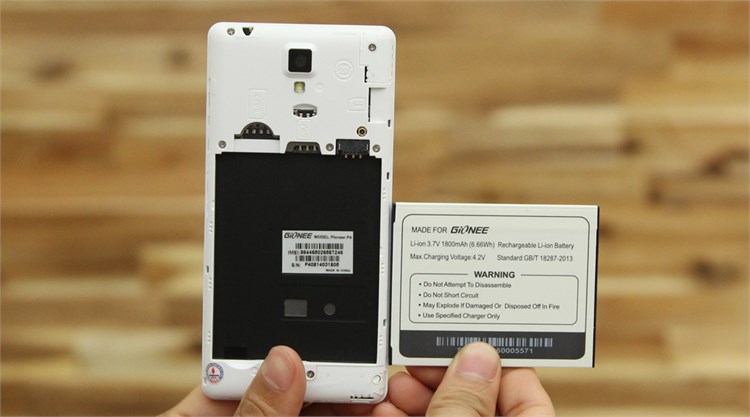 Điện thoại Gionee Pioneer P4