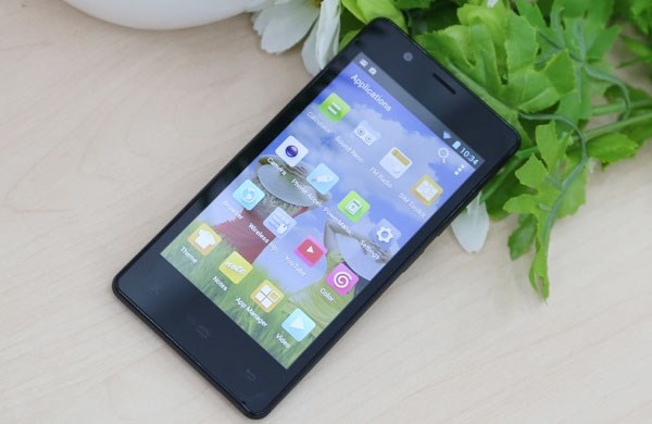 Thiết kế góc cạnh đầy nam tính Gionee Pioneer P4 smartphone giá rẻ