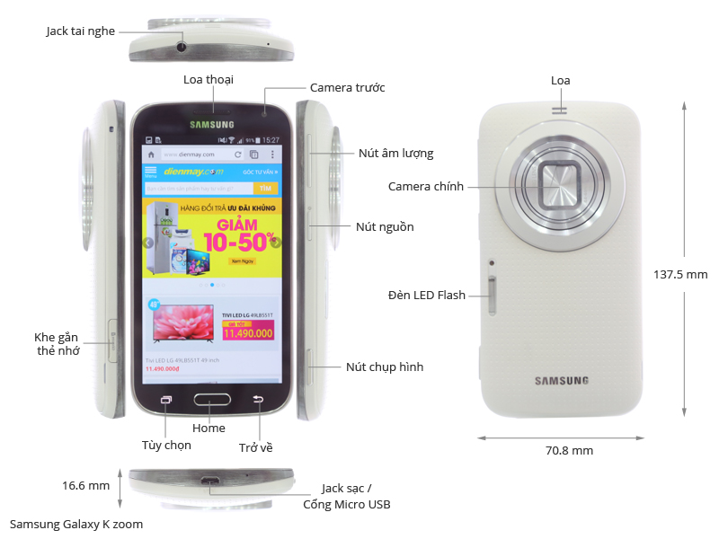 Samsung Galaxy K zoom