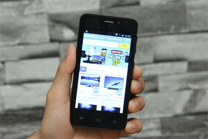 Điện thoại Mobiistar Touch Bean 402C Màu Đen