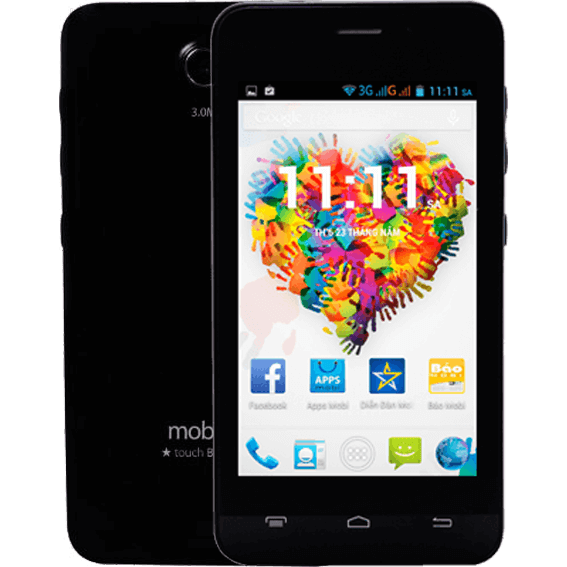 Điện thoại Mobiistar Touch Bean 402C Màu Đen