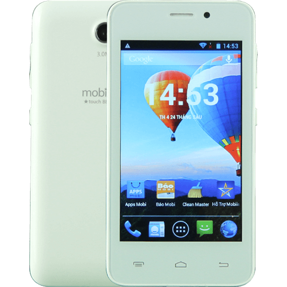 Điện thoại Mobiistar Touch Bean 402C Màu Trắng