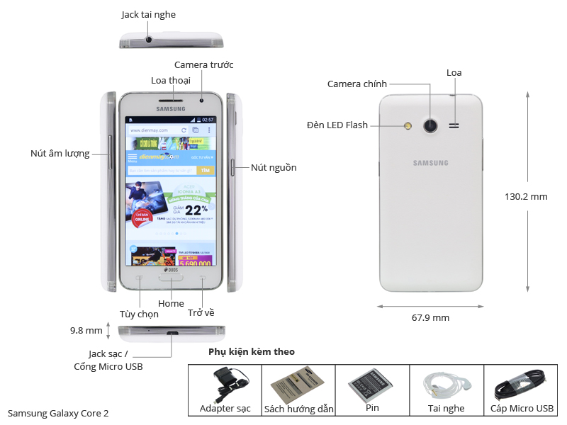 Samsung Galaxy Core 2 G355