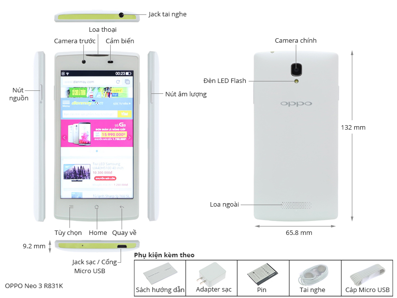 OPPO Neo 3 R831K