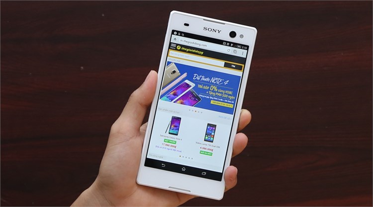 Điện thoại Sony Xperia C3