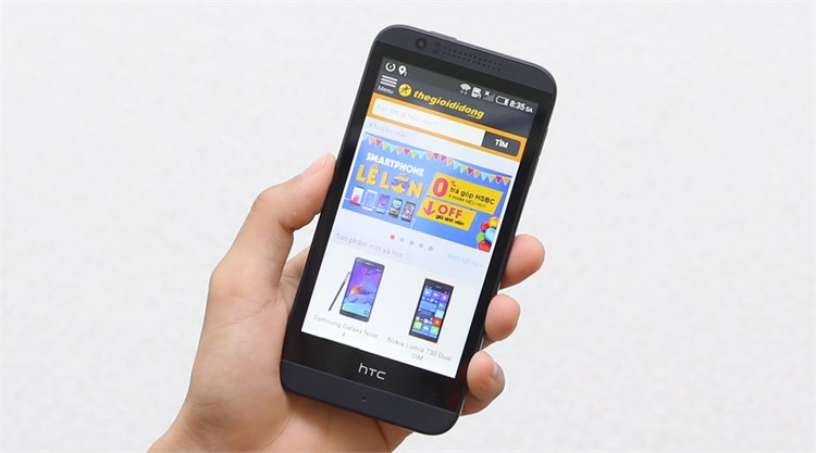 Điện thoại HTC Desire 510 Màu Xám