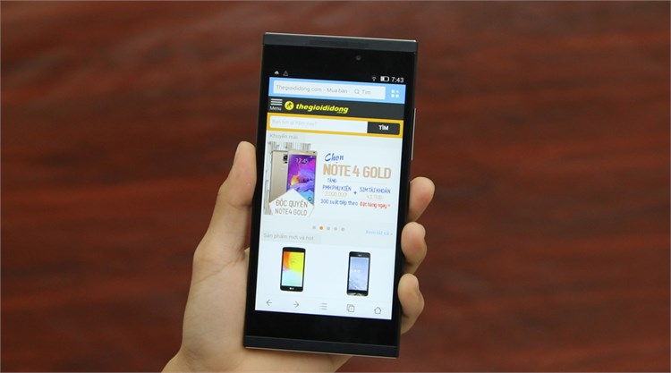 Điện thoại Gionee Gpad G5