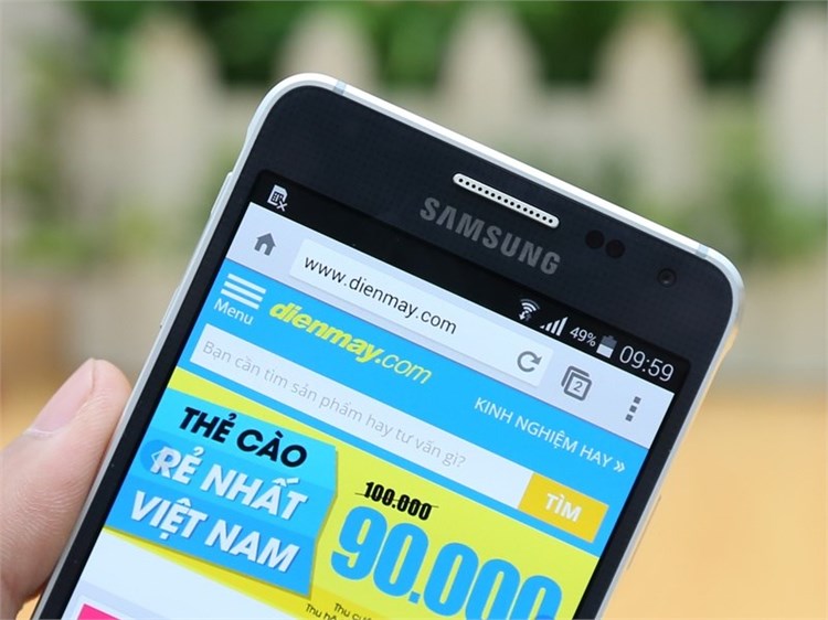 Điện thoại Samsung Galaxy Alpha