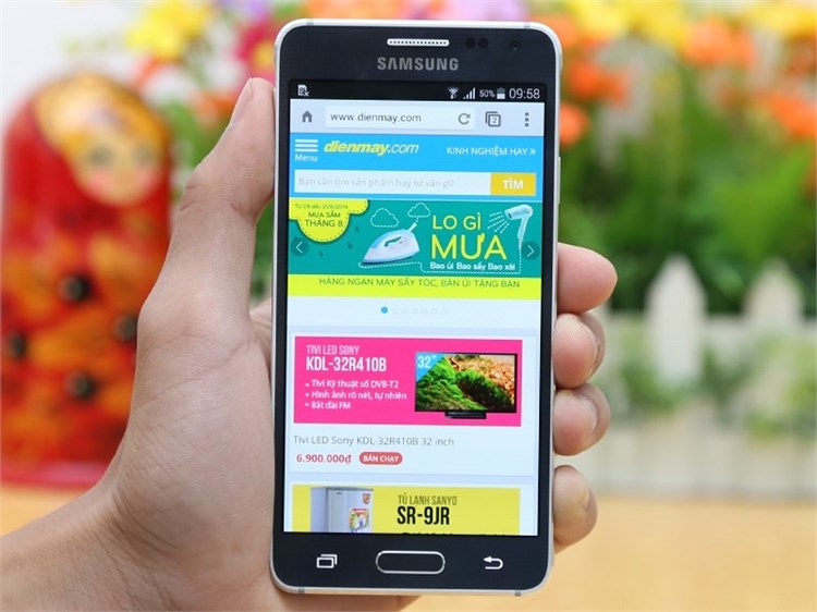 Điện thoại Samsung Galaxy Alpha