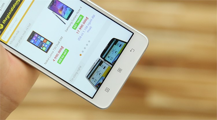 Điện thoại Lenovo S850 Màu Trắng