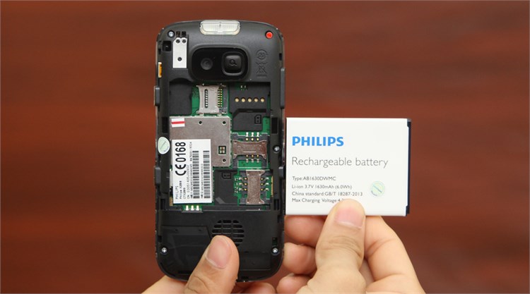 Điện thoại Philips X2566 Màu Xanh Dương