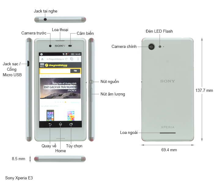 Sony Xperia E3