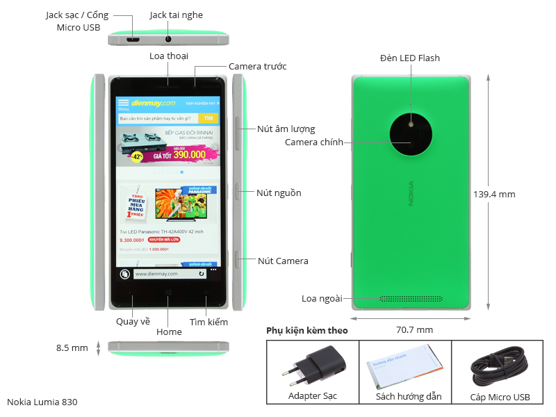 Nokia Lumia 830