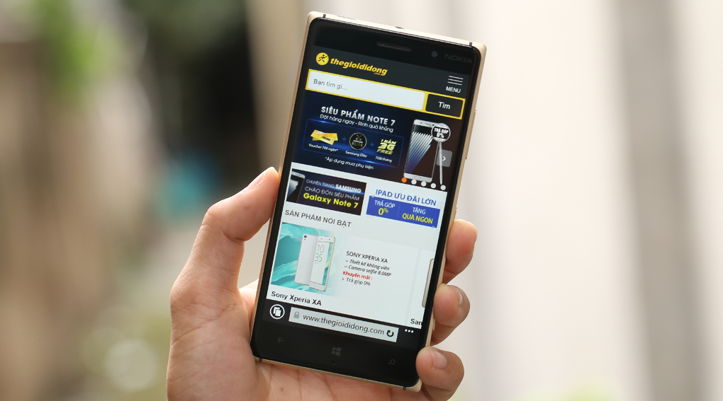 Điện thoại Nokia Lumia 830