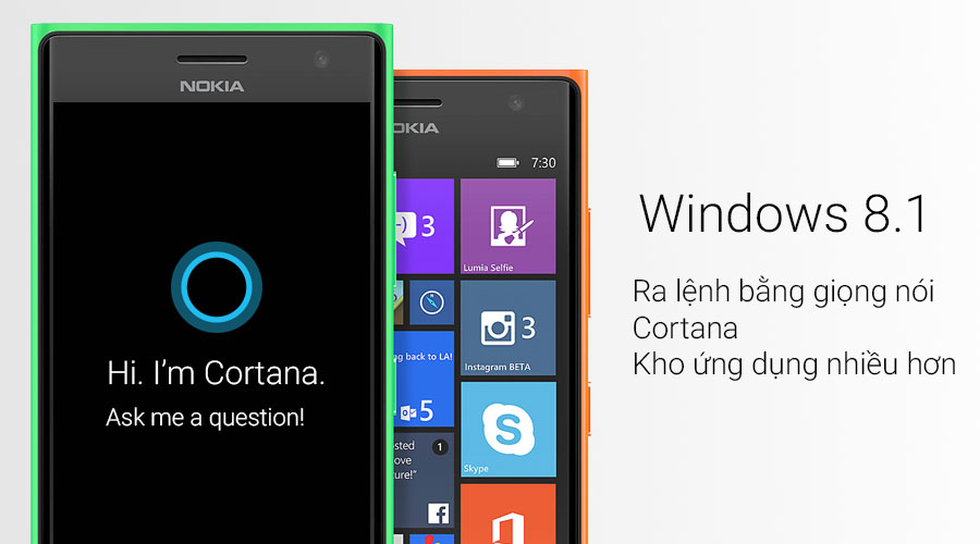 Điện thoại Nokia Lumia 730 Dual SIM