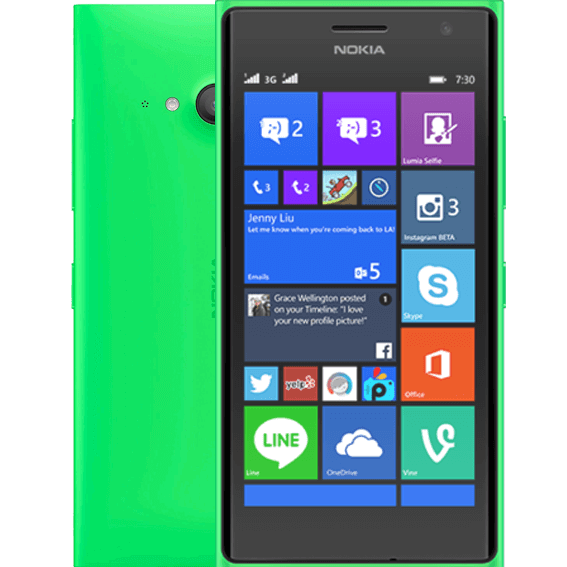 Điện thoại Nokia Lumia 730 Dual SIM