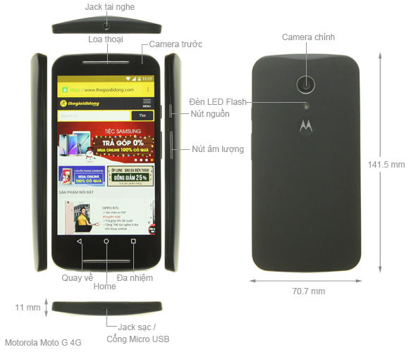 Motorola Moto G 4G