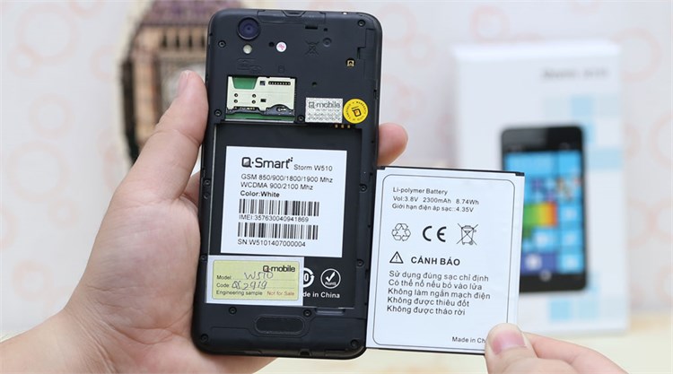 Điện thoại Q-Smart Storm W510
