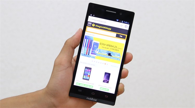 Điện thoại Mobiistar LAI 504C Màu Đen