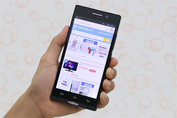 Điện thoại Mobiistar LAI 504C Màu Đen