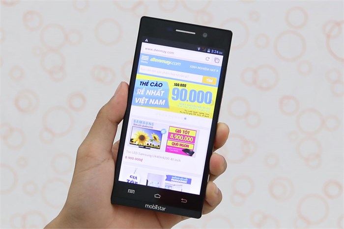 Điện thoại Mobiistar LAI 504C Màu Hồng