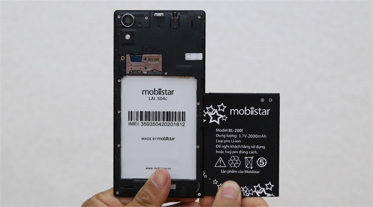 Điện thoại Mobiistar LAI 504C Màu Hồng
