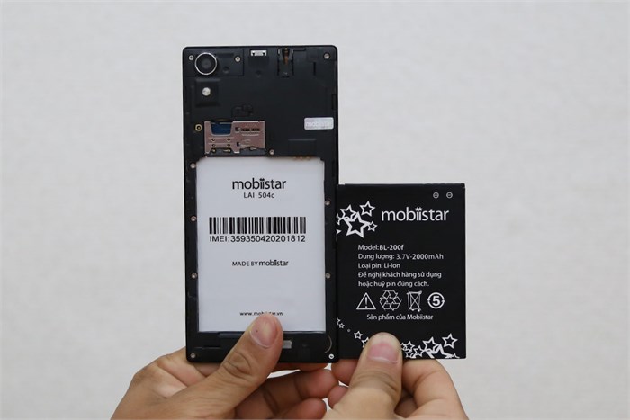 Điện thoại Mobiistar LAI 504C Màu Trắng