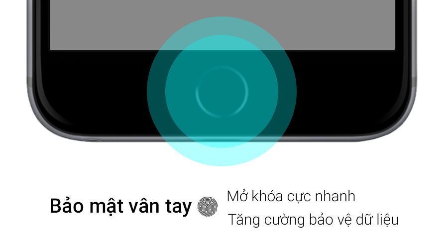 <p>Touch ID gi&uacute;p an to&agrave;n hơn trong bảo mật th&ocirc;ng tin. Khả năng nhận diện dấu v&acirc;n tay nhanh hơn gi&uacute;p người d&ugrave;ng mở m&aacute;y tức th&igrave;, ch&iacute;nh x&aacute;c.</p>