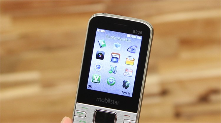 Điện thoại Mobiistar B238 Màu Đen