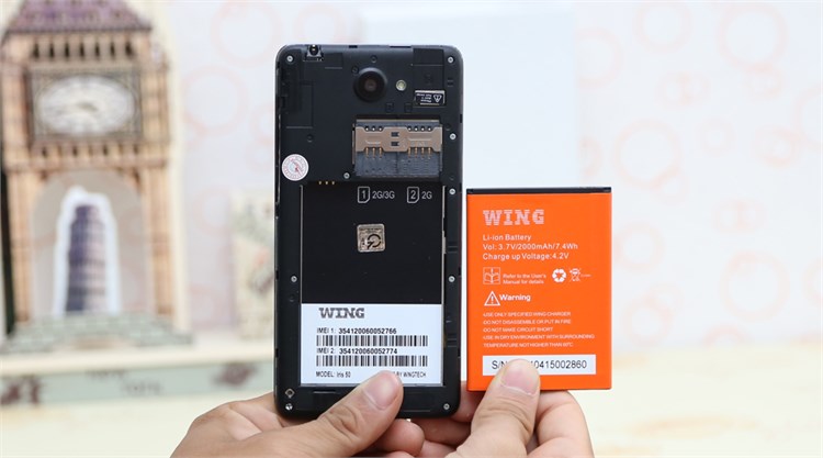 Điện thoại Wing Iris 50