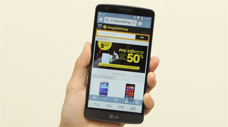 Điện thoại LG G3 Stylus Màu Đen