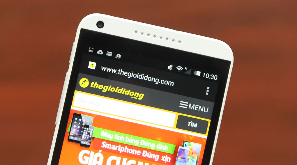 <p>Camera trước 5.0MP cho khả năng selfie vượt trội tr&ecirc;n Desire 816G</p>