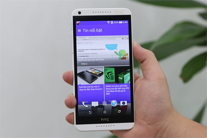 Điện thoại HTC Desire 816G Màu Trắng