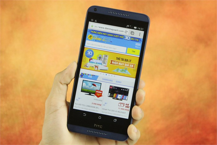 Điện thoại HTC Desire 816G Màu Xanh Dương
