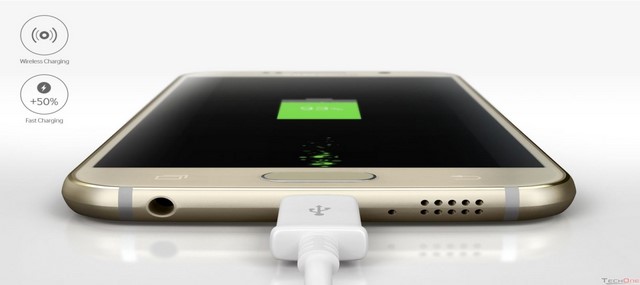 Công nghệ sạc pin nhanh được tích hợp trên Samsung Galaxy S6 Công nghệ sạc pin nhanh được tích hợp trên Samsung Galaxy S6