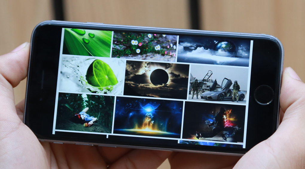 Máy chạy mượt mà, tốc độ phản hồi các tác vụ nhanh nhờ sử dụng vi xử lý A8 64 bit của Apple.