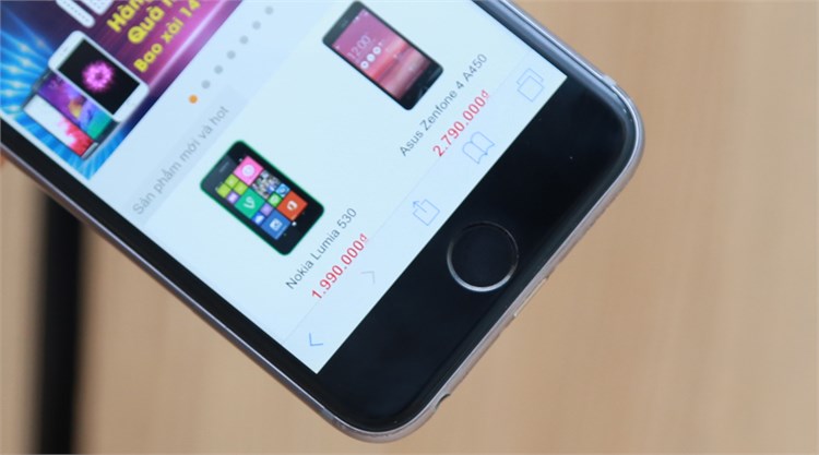 Điện thoại iPhone 6 128GB Màu Xám đậm