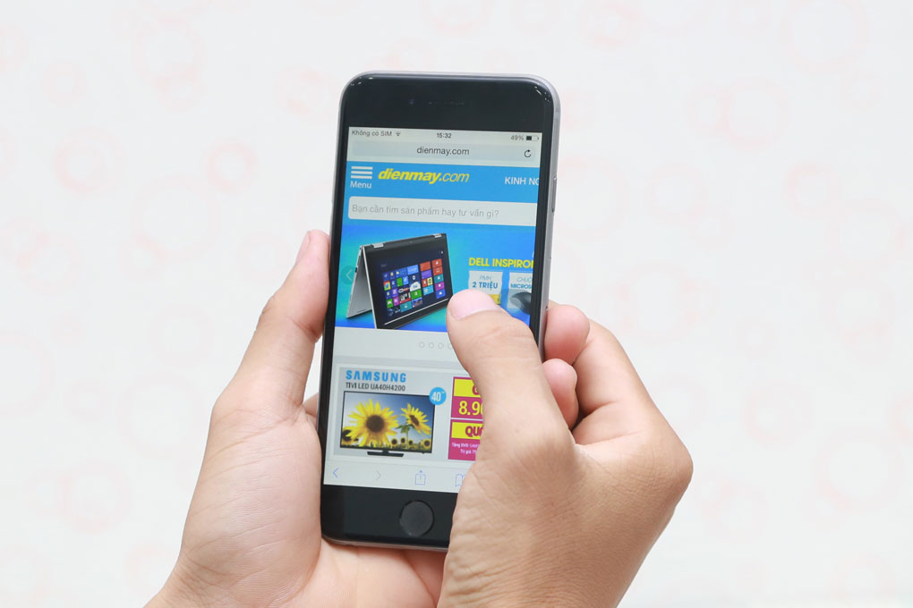 Điện thoại iPhone 6 64GB Màu Xám đậm