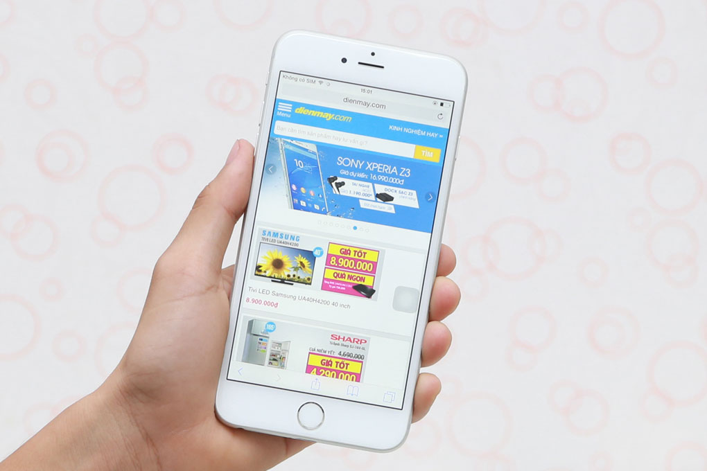 Điện thoại iPhone 6 Plus 64GB Màu Bạc