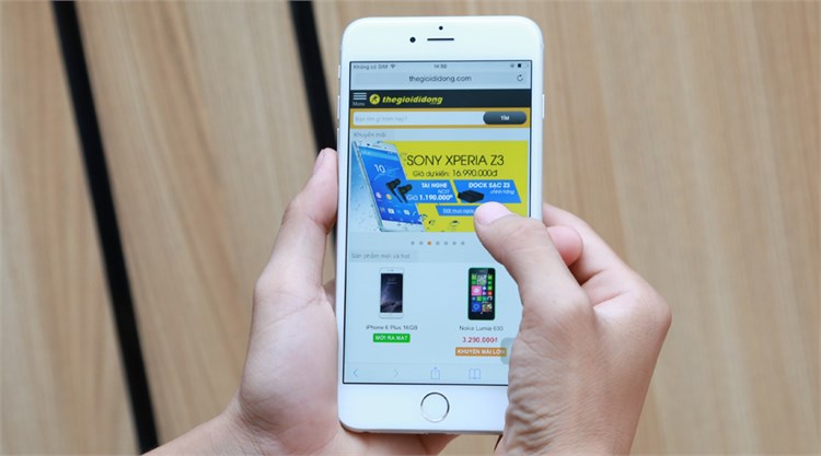 Điện thoại iPhone 6 Plus 64GB Màu Bạc