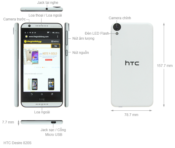 HTC Desire 820S