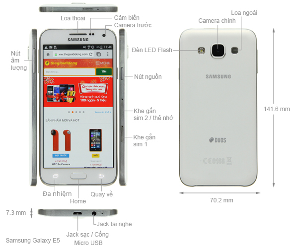 Samsung Galaxy E5