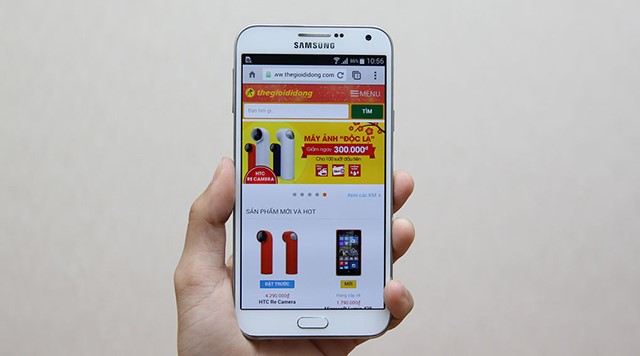 Samsung Galaxy E7 - Phong cách trẻ, năng động