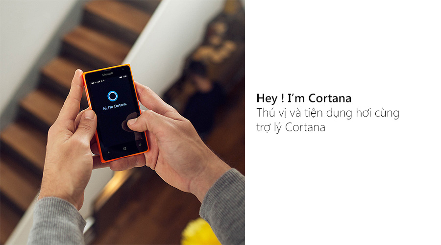 <p>Trải nghiệm t&iacute;nh năng hỗ trợ giọng n&oacute;i ngay tr&ecirc;n smartphone gi&aacute; rẻ, h&atilde;y để Cortana phục vụ bạn</p>
