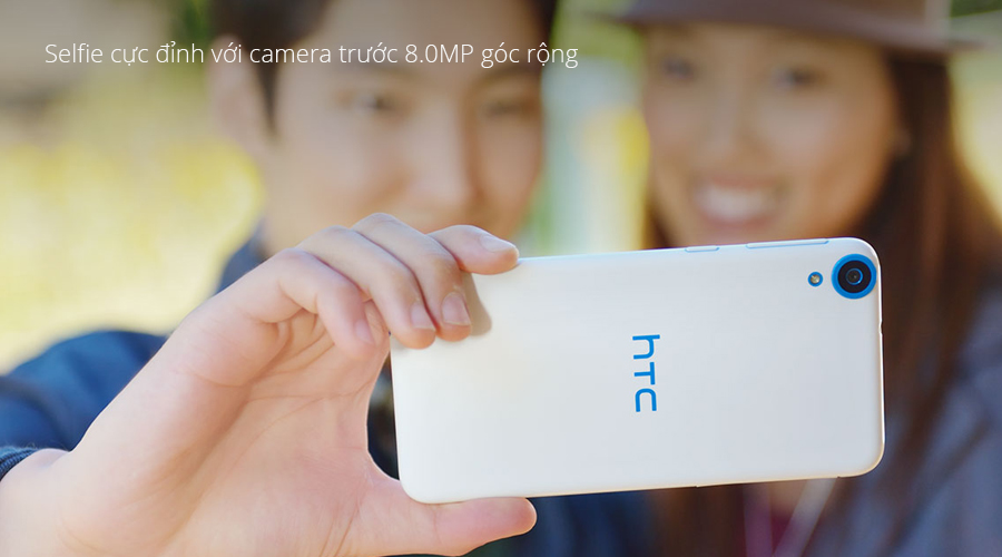 <p>Selfie cực định với camera trước 8.0MP g&oacute;c rộng</p>