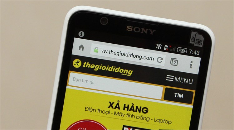 Điện thoại SONY XPERIA E4 DUAL Màu Trắng