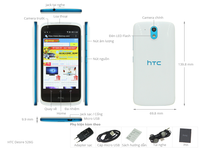 HTC Desire 526G