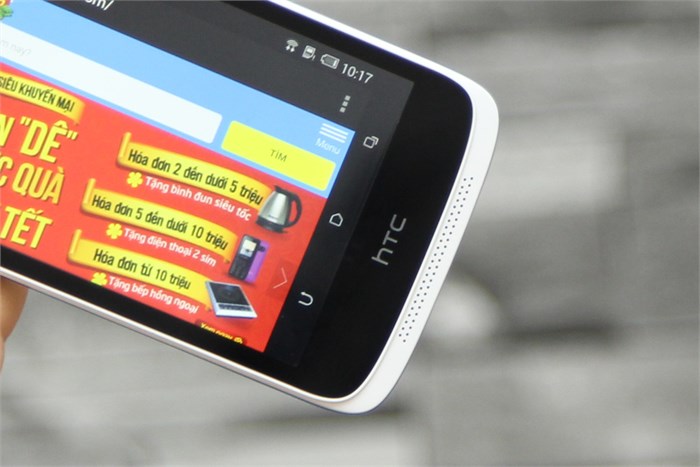 Điện thoại HTC Desire 526G Màu Trắng - Xanh